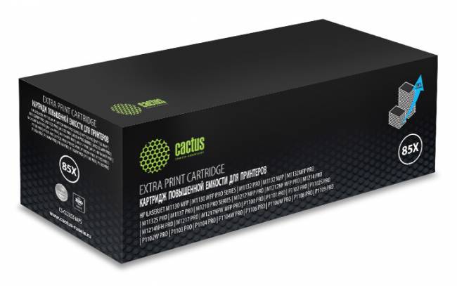 - Cactus CS-CE285X-MPS — для бизнеса и офиса - Cactus CS-CE285X-MPS — для бизнеса и офиса