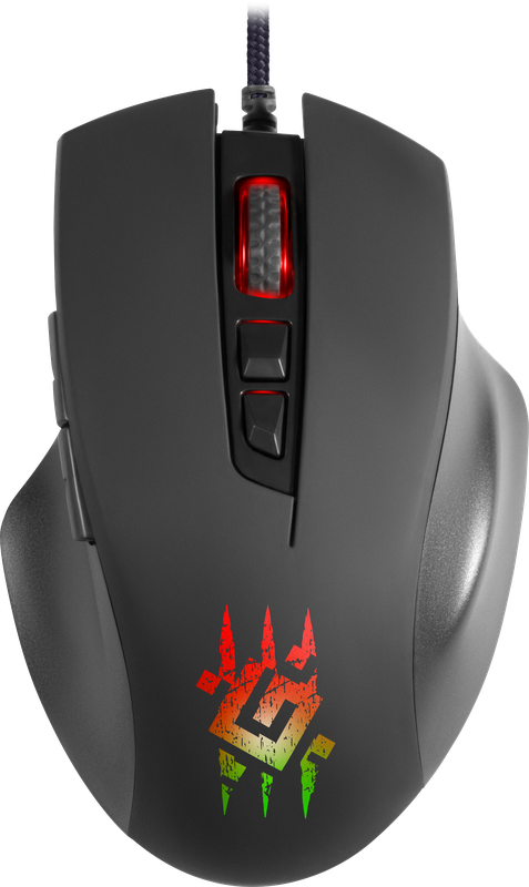 Defender Проводная игровая мышь Wolverine GM-700L RGB,7кнопок,12800dpi Defender Wolverine GM-700L (52700) — для бизнеса и офиса Defender Проводная игровая мышь Wolverine GM-700L RGB,7кнопок,12800dpi Defender Wolverine GM-700L (52700) — для бизнеса и офиса