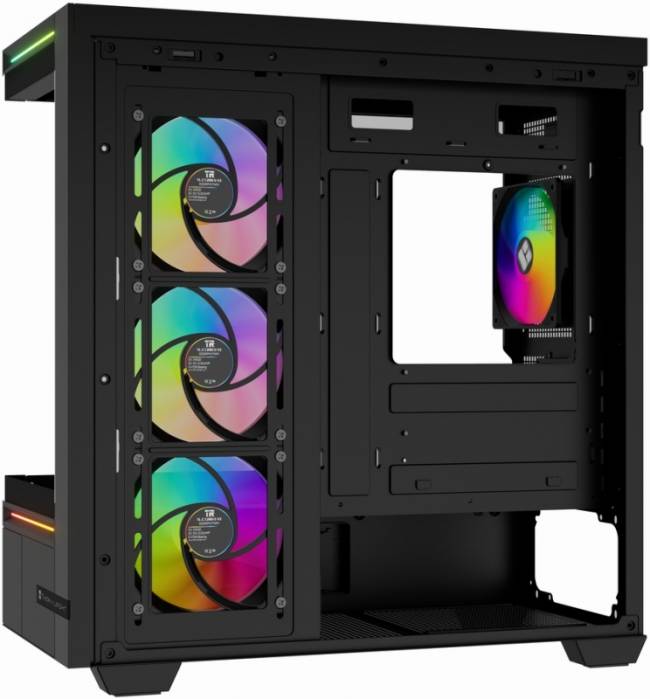 Корпус без блока питания Thermalright M10 FAN4-C Black — для бизнеса и офиса Корпус без блока питания Thermalright M10 FAN4-C Black — для бизнеса и офиса