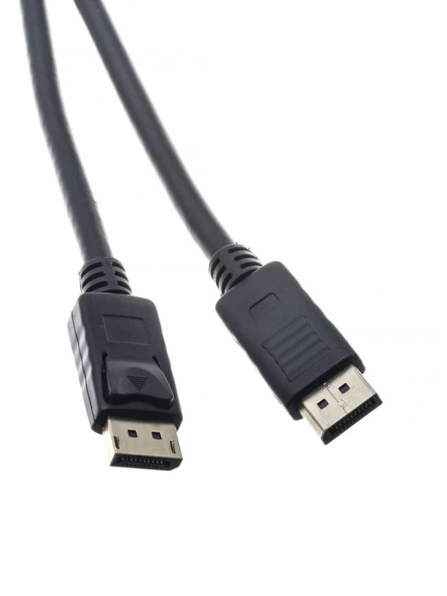 Кабель соединительный DISPLAY PORT v1.2, 4K@60Hz, 5m VCOM <VHD6220-5M> VCOM DisplayPort (m) - DisplayPort (m) 5м — для бизнеса и офиса