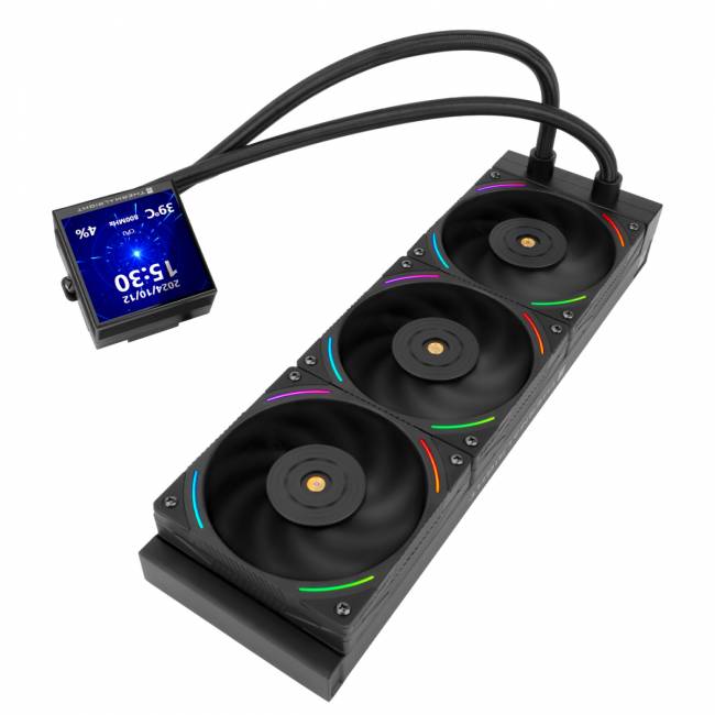 Водяное охлаждение для процессора Thermalright Hyper Vision 360 Black — для бизнеса и офиса Водяное охлаждение для процессора Thermalright Hyper Vision 360 Black — для бизнеса и офиса