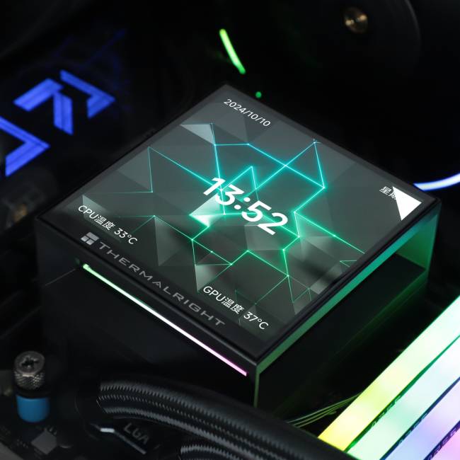 Водяное охлаждение для процессора Thermalright Hyper Vision 360 Black — для бизнеса и офиса Водяное охлаждение для процессора Thermalright Hyper Vision 360 Black — для бизнеса и офиса