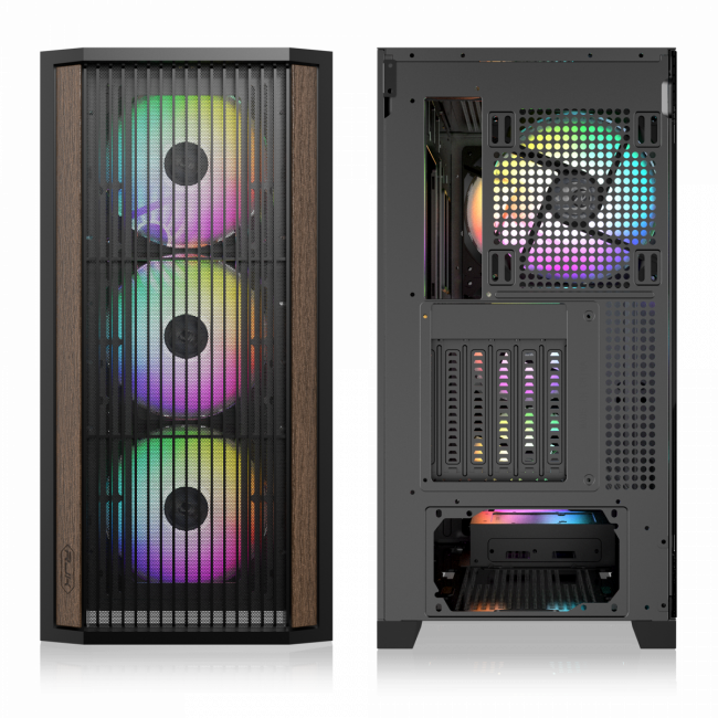 Корпус без блока питания RAIJINTEK 0R20B00261 — для бизнеса и офиса