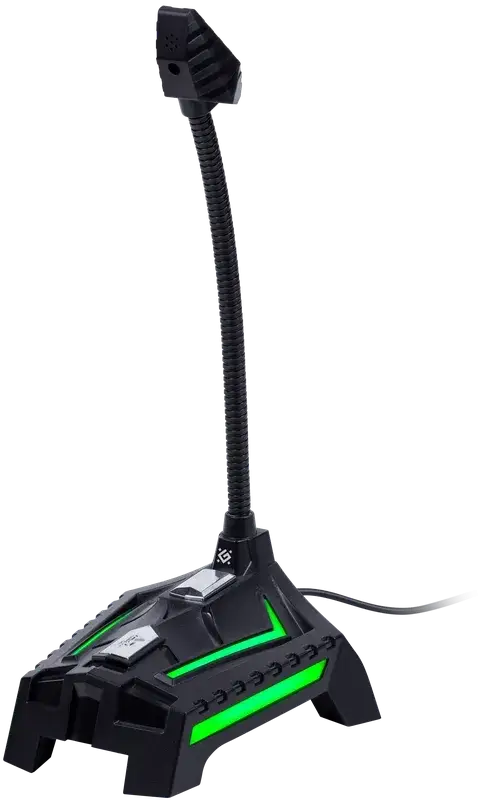 Defender Игровой стрим микрофон Ring GMC 150 USB, LED, провод 1.5 м Defender Ring GMC 150 — для бизнеса и офиса Defender Игровой стрим микрофон Ring GMC 150 USB, LED, провод 1.5 м Defender Ring GMC 150 — для бизнеса и офиса