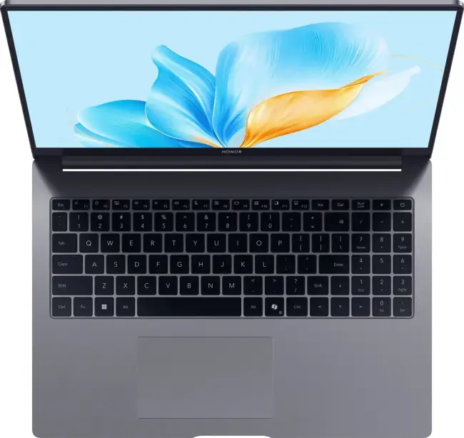 Ноутбук Ноутбук HONOR MagicBook X 16 Intel Core i5-13420H/16Gb/SSD512Gb/16"/IPS/FHD+/60Hz/NoOS/Grey (5301ALXN) — для бизнеса и офиса