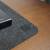 Коврик для мыши Geek Nook 120х60 см Black Felt (20240403) — для бизнеса и офиса Коврик для мыши Geek Nook 120х60 см Black Felt (20240403) — для бизнеса и офиса