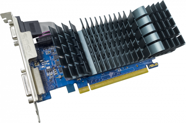 Видеокарта ASUS GT710-SL-2GD3-BRK-EVO — для бизнеса и офиса Видеокарта ASUS GT710-SL-2GD3-BRK-EVO — для бизнеса и офиса