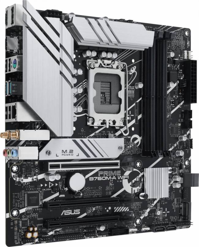 Материнская плата ASUS PRIME B760M-A WIFI — для бизнеса и офиса Материнская плата ASUS PRIME B760M-A WIFI — для бизнеса и офиса