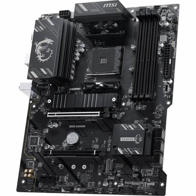 Материнская плата MSI B550 GAMING — для бизнеса и офиса Материнская плата MSI B550 GAMING — для бизнеса и офиса