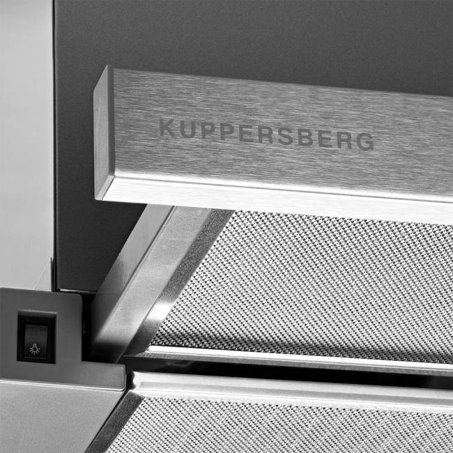 Встраиваемая вытяжка Kuppersberg Kuppersberg SLIMTURBO 60 X — для бизнеса и офиса Встраиваемая вытяжка Kuppersberg Kuppersberg SLIMTURBO 60 X — для бизнеса и офиса