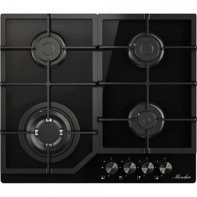 Варочная поверхность MONSHER MONSHER MGG 63 Noir — для бизнеса и офиса Варочная поверхность MONSHER MONSHER MGG 63 Noir — для бизнеса и офиса
