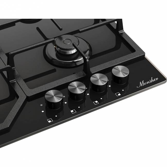 Варочная поверхность MONSHER MONSHER MGG 63 Noir — для бизнеса и офиса Варочная поверхность MONSHER MONSHER MGG 63 Noir — для бизнеса и офиса