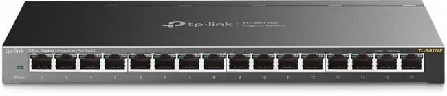 Коммутатор TP-Link TL-SG116E — для бизнеса и офиса Коммутатор TP-Link TL-SG116E — для бизнеса и офиса