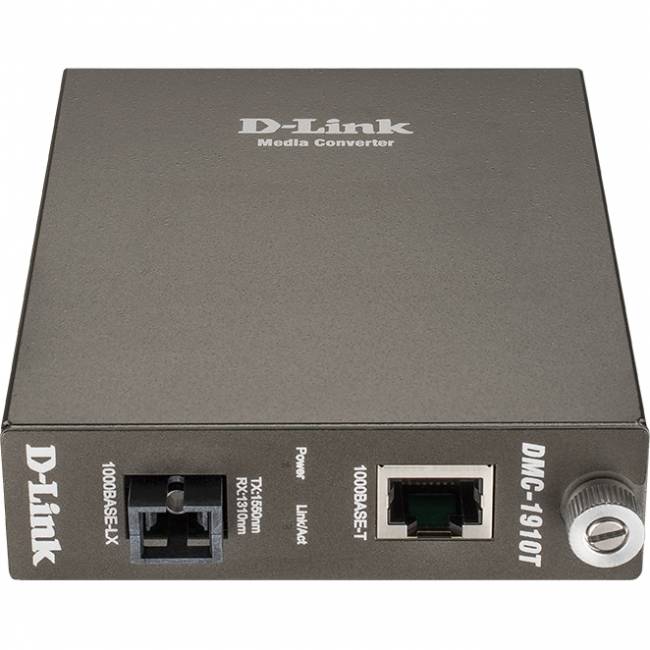 Медиаконвертор D-Link DMC-1910T/A9A — для бизнеса и офиса Медиаконвертор D-Link DMC-1910T/A9A — для бизнеса и офиса