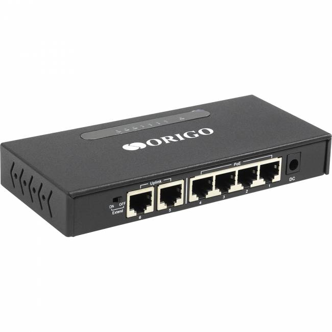 Коммутатор Origo OS1206P/60W/A1A — для бизнеса и офиса Коммутатор Origo OS1206P/60W/A1A — для бизнеса и офиса