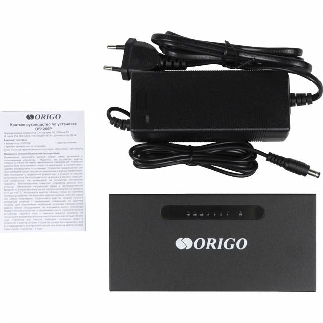 Коммутатор Origo OS1206P/60W/A1A — для бизнеса и офиса Коммутатор Origo OS1206P/60W/A1A — для бизнеса и офиса