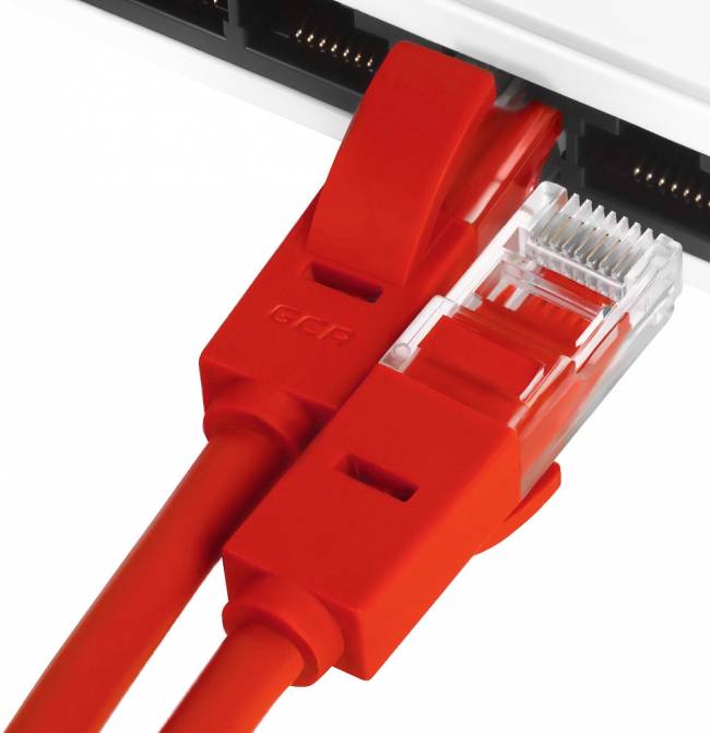 Greenconnect Патч-корд прямой 1.0m, UTP кат.5e, красный, позолоченные контакты, 24 AWG, литой, GCR-LNC04-1.0m, ethernet high speed 1 Гбит/с, RJ45, T568B Greenconnect RJ45(m) - RJ45(m) Cat. 5e U/UTP PVC 1м красный — для бизнеса и офиса Greenconnect Патч-корд прямой 1.0m, UTP кат.5e, красный, позолоченные контакты, 24 AWG, литой, GCR-LNC04-1.0m, ethernet high speed 1 Гбит/с, RJ45, T568B Greenconnect RJ45(m) - RJ45(m) Cat. 5e U/UTP PVC 1м красный — для бизнеса и офиса