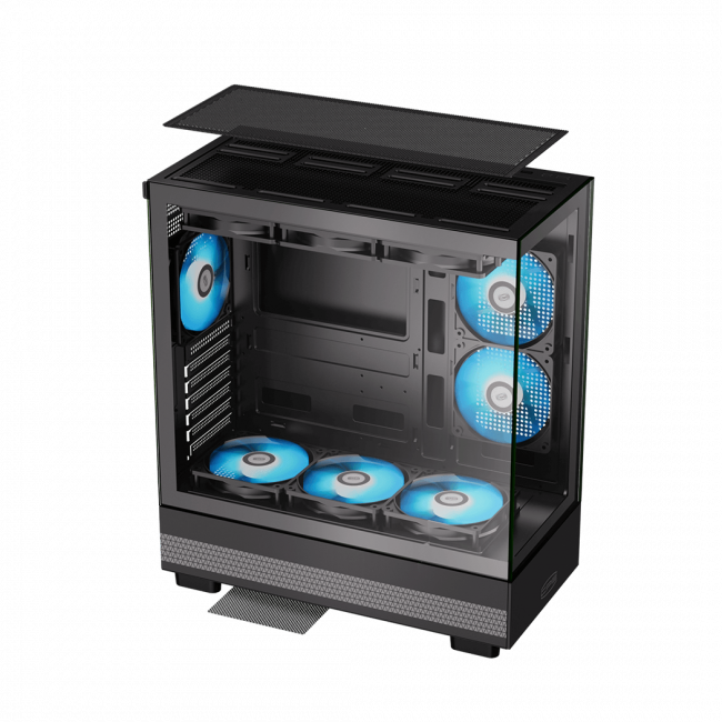 Корпус без блока питания PCCooler C3 Q500 BK — для бизнеса и офиса