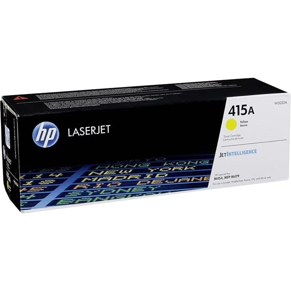 Тонер-картридж HP 415A Yellow Original LaserJet Toner Cartridge (W2032A) — для бизнеса и офиса
