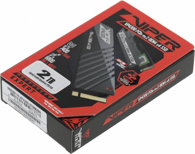 Накопитель SSD Patriot VP4300-2TBM28H — для бизнеса и офиса Накопитель SSD Patriot VP4300-2TBM28H — для бизнеса и офиса