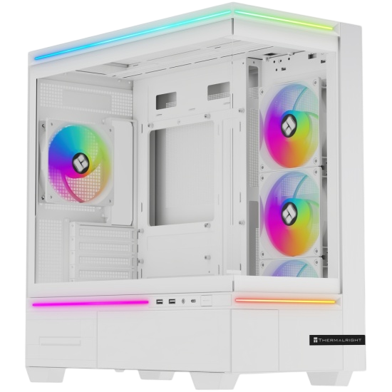 Корпус без блока питания Thermalright M10 FAN4-C White — для бизнеса и офиса Корпус без блока питания Thermalright M10 FAN4-C White — для бизнеса и офиса