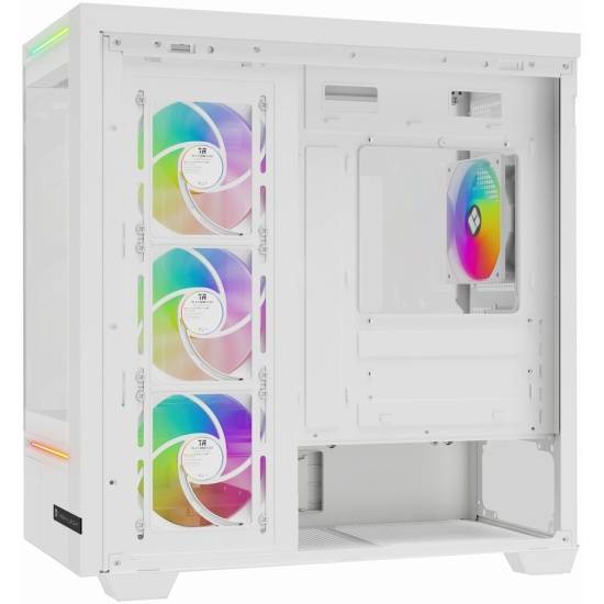 Корпус без блока питания Thermalright M10 FAN4-C White — для бизнеса и офиса Корпус без блока питания Thermalright M10 FAN4-C White — для бизнеса и офиса