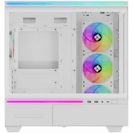 Корпус без блока питания Thermalright M10 FAN4-C White — для бизнеса и офиса Корпус без блока питания Thermalright M10 FAN4-C White — для бизнеса и офиса