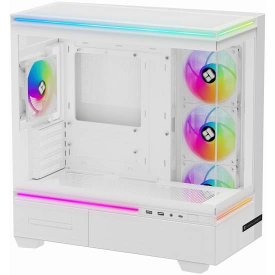 Корпус без блока питания Thermalright M10 FAN4-C White — для бизнеса и офиса Корпус без блока питания Thermalright M10 FAN4-C White — для бизнеса и офиса
