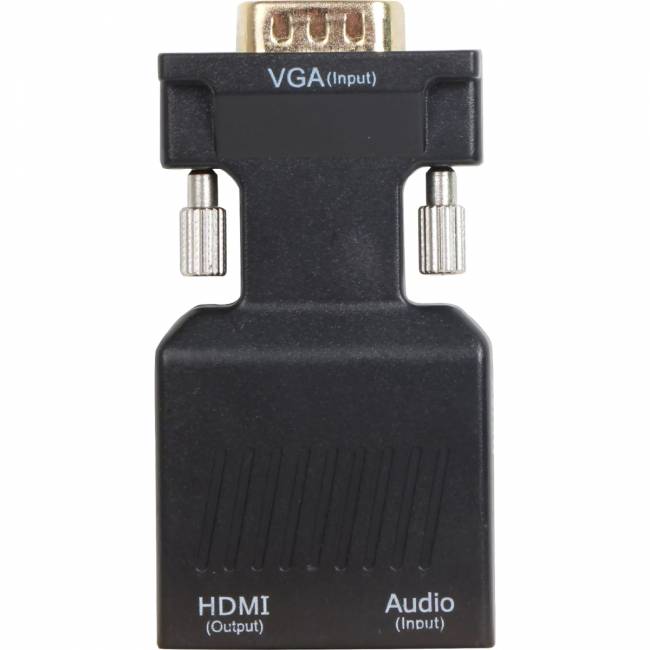 Переходник VGA(M)+audio+microUSB --> HDMI(F)1080*60Hz, VCOM <CA337A> Переходник VCOM HDMI F/VGA M+mini jack 3.5 mm M+microUSB M (CA337A) — для бизнеса и офиса Переходник VGA(M)+audio+microUSB --> HDMI(F)1080*60Hz, VCOM <CA337A> Переходник VCOM HDMI F/VGA M+mini jack 3.5 mm M+microUSB M (CA337A) — для бизнеса и офиса