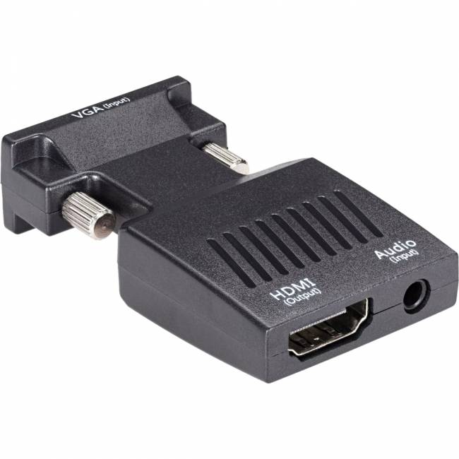 Переходник VGA(M)+audio+microUSB --> HDMI(F)1080*60Hz, VCOM <CA337A> Переходник VCOM HDMI F/VGA M+mini jack 3.5 mm M+microUSB M (CA337A) — для бизнеса и офиса Переходник VGA(M)+audio+microUSB --> HDMI(F)1080*60Hz, VCOM <CA337A> Переходник VCOM HDMI F/VGA M+mini jack 3.5 mm M+microUSB M (CA337A) — для бизнеса и офиса