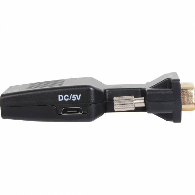 Переходник VGA(M)+audio+microUSB --> HDMI(F)1080*60Hz, VCOM <CA337A> Переходник VCOM HDMI F/VGA M+mini jack 3.5 mm M+microUSB M (CA337A) — для бизнеса и офиса Переходник VGA(M)+audio+microUSB --> HDMI(F)1080*60Hz, VCOM <CA337A> Переходник VCOM HDMI F/VGA M+mini jack 3.5 mm M+microUSB M (CA337A) — для бизнеса и офиса