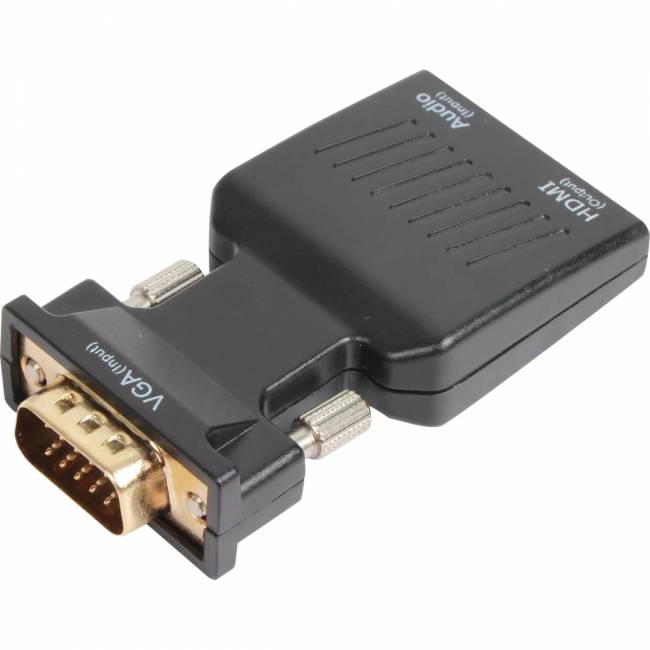Переходник VGA(M)+audio+microUSB --> HDMI(F)1080*60Hz, VCOM <CA337A> Переходник VCOM HDMI F/VGA M+mini jack 3.5 mm M+microUSB M (CA337A) — для бизнеса и офиса Переходник VGA(M)+audio+microUSB --> HDMI(F)1080*60Hz, VCOM <CA337A> Переходник VCOM HDMI F/VGA M+mini jack 3.5 mm M+microUSB M (CA337A) — для бизнеса и офиса