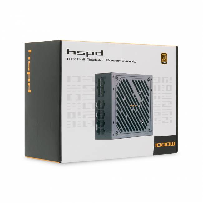 Блок питания HSPD HST-1000GF-BK — для бизнеса и офиса Блок питания HSPD HST-1000GF-BK — для бизнеса и офиса