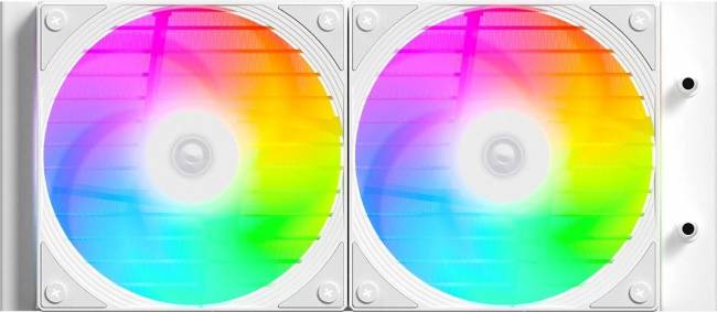 Система водяного охлаждения ID-COOLING FX240 INF WHITE — для бизнеса и офиса Система водяного охлаждения ID-COOLING FX240 INF WHITE — для бизнеса и офиса