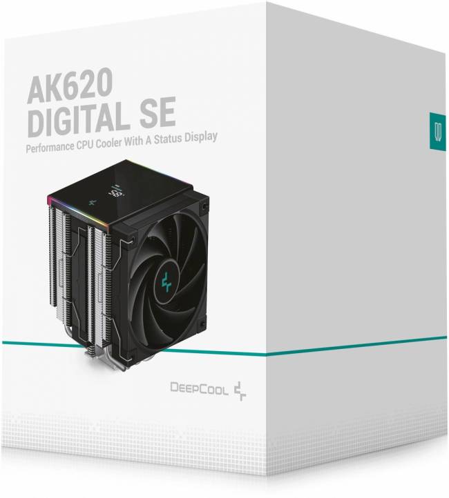 Устройство охлаждения(кулер) Deepcool R-AK620-BKADMN-GJD — для бизнеса и офиса Устройство охлаждения(кулер) Deepcool R-AK620-BKADMN-GJD — для бизнеса и офиса