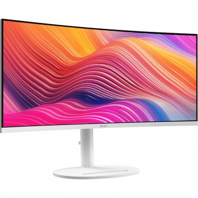 Монитор MSI Modern MD342CQPW 34" 3440x1440, VA, Curved, 120Hz, 4ms, 100M:1, 300cd, VGA, HDMI, DP, 3xUSB, Speaker, H. adj, VESA, 1y, White MSI Modern MD342CQPW 34" — для бизнеса и офиса Монитор MSI Modern MD342CQPW 34" 3440x1440, VA, Curved, 120Hz, 4ms, 100M:1, 300cd, VGA, HDMI, DP, 3xUSB, Speaker, H. adj, VESA, 1y, White MSI Modern MD342CQPW 34" — для бизнеса и офиса
