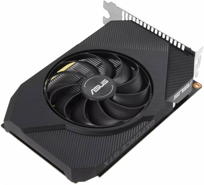 Видеокарта ASUS PH-GTX1650-O4GD6-P — для бизнеса и офиса Видеокарта ASUS PH-GTX1650-O4GD6-P — для бизнеса и офиса