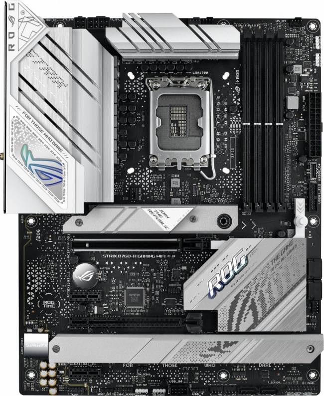 Материнская плата ASUS ROG STRIX B760-A GAMING WIFI — для бизнеса и офиса Материнская плата ASUS ROG STRIX B760-A GAMING WIFI — для бизнеса и офиса