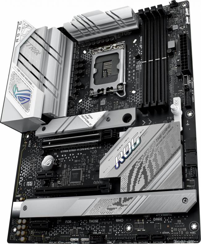 Материнская плата ASUS ROG STRIX B760-A GAMING WIFI — для бизнеса и офиса Материнская плата ASUS ROG STRIX B760-A GAMING WIFI — для бизнеса и офиса