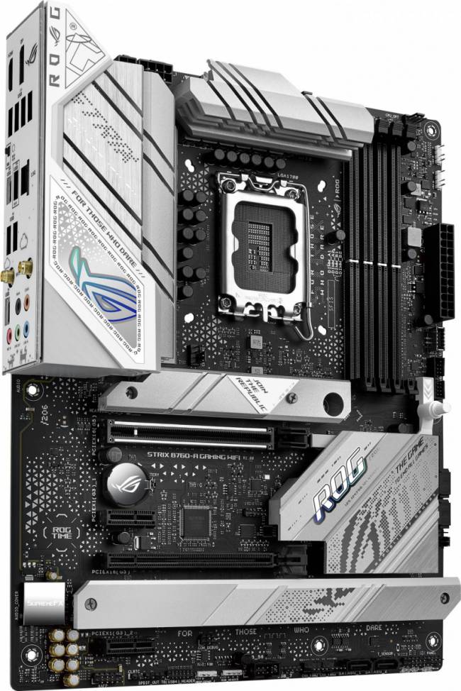 Материнская плата ASUS ROG STRIX B760-A GAMING WIFI — для бизнеса и офиса Материнская плата ASUS ROG STRIX B760-A GAMING WIFI — для бизнеса и офиса