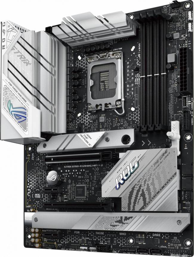 Материнская плата ASUS ROG STRIX B760-A GAMING WIFI — для бизнеса и офиса Материнская плата ASUS ROG STRIX B760-A GAMING WIFI — для бизнеса и офиса