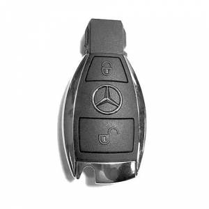 Ключ смарт (рыбка) MERCEDES FBS3 434 Mhz 2 кнопки + вставка HU64