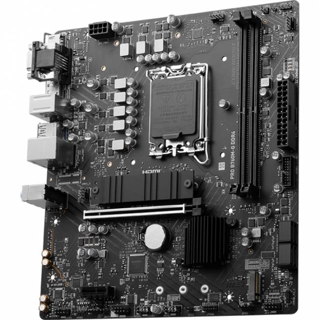 Материнская плата MSI PRO B760M-G DDR4 — для бизнеса и офиса
