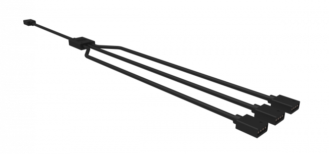 кабель питания вентилятора Cooler Master 1-to-3 RGB Splitter Cable — для бизнеса и офиса кабель питания вентилятора Cooler Master 1-to-3 RGB Splitter Cable — для бизнеса и офиса