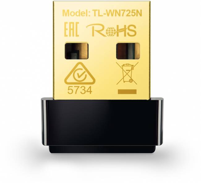 Адаптер Wi-Fi TP-Link TL-WN725N — для бизнеса и офиса Адаптер Wi-Fi TP-Link TL-WN725N — для бизнеса и офиса