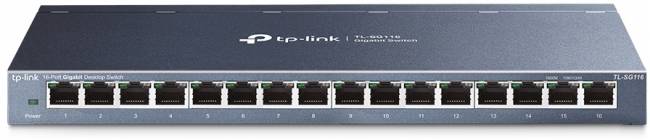 Коммутатор TP-Link TL-SG116 — для бизнеса и офиса Коммутатор TP-Link TL-SG116 — для бизнеса и офиса