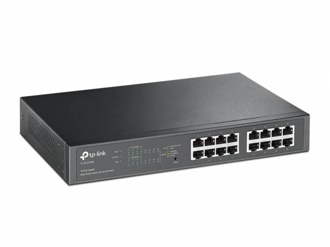 Коммутатор TP-Link TL-SG1016PE — для бизнеса и офиса Коммутатор TP-Link TL-SG1016PE — для бизнеса и офиса