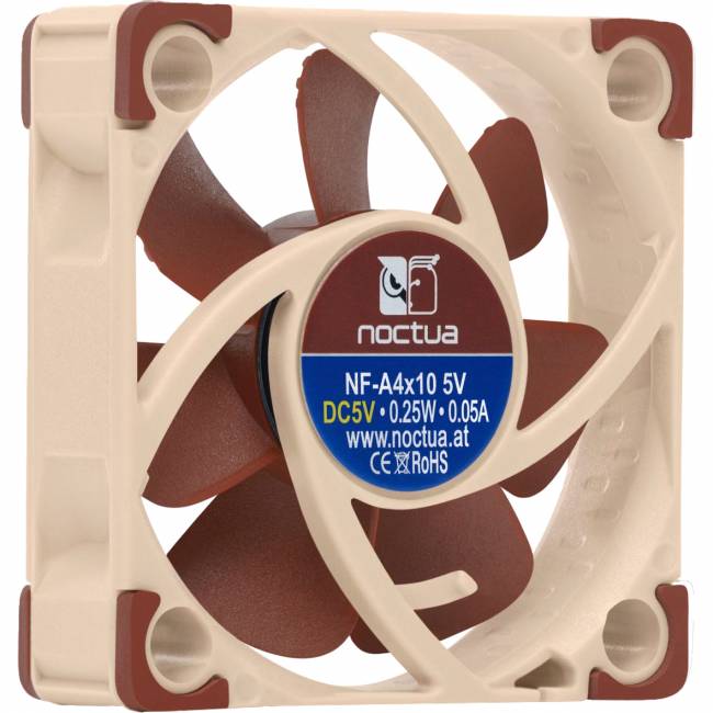 Кулер для корпуса Noctua NF-A4x10 5V — для бизнеса и офиса Кулер для корпуса Noctua NF-A4x10 5V — для бизнеса и офиса