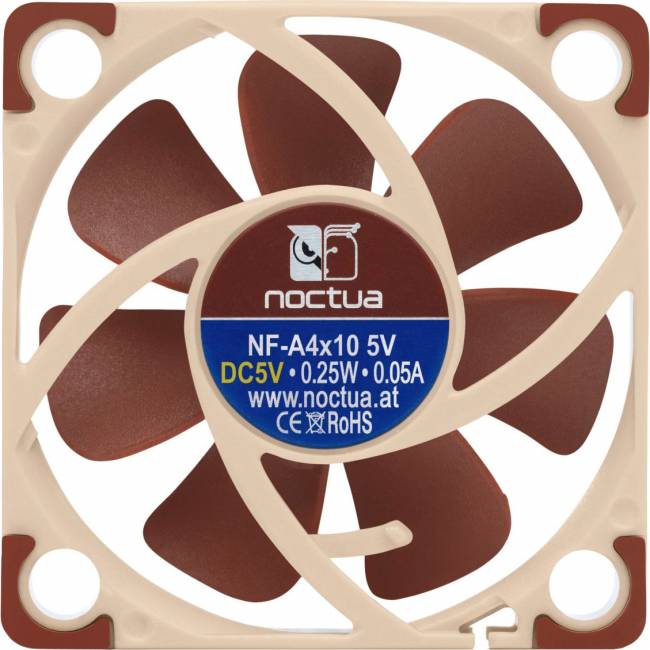Кулер для корпуса Noctua NF-A4x10 5V — для бизнеса и офиса Кулер для корпуса Noctua NF-A4x10 5V — для бизнеса и офиса