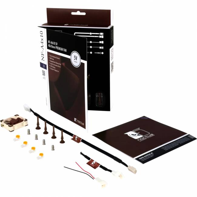 Кулер для корпуса Noctua NF-A4x10 5V — для бизнеса и офиса Кулер для корпуса Noctua NF-A4x10 5V — для бизнеса и офиса